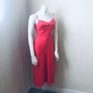 Coral Summer Jumpsuit XS